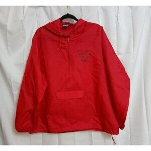 King Louie Made USA Windbreaker W Tag  Sz Lg  Xerox Logo United Garment Worker